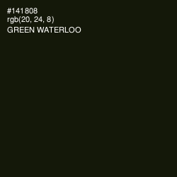 #141808 - Green Waterloo Color Image